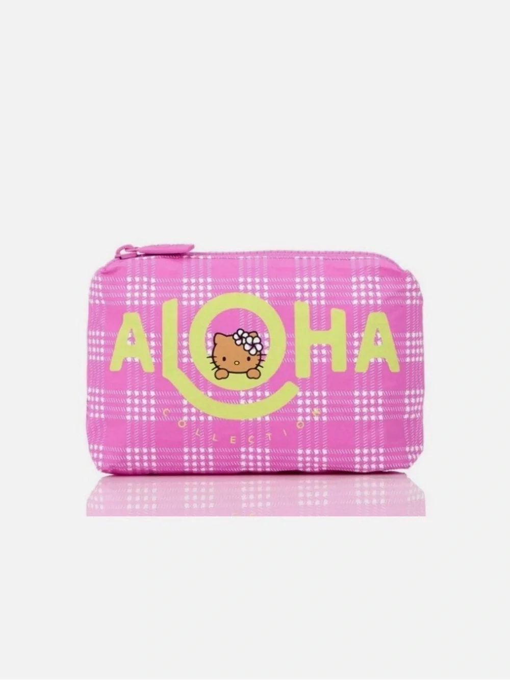 NWT Aloha Collection x Hello Kitty Palaka Icons Mini Pouch Set (3 pouches)
